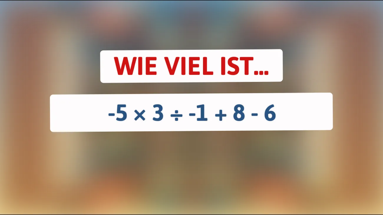 Diese Mathe-Herausforderung können nur die klügsten Köpfe lösen – traust du dir das Rätsel zu?"